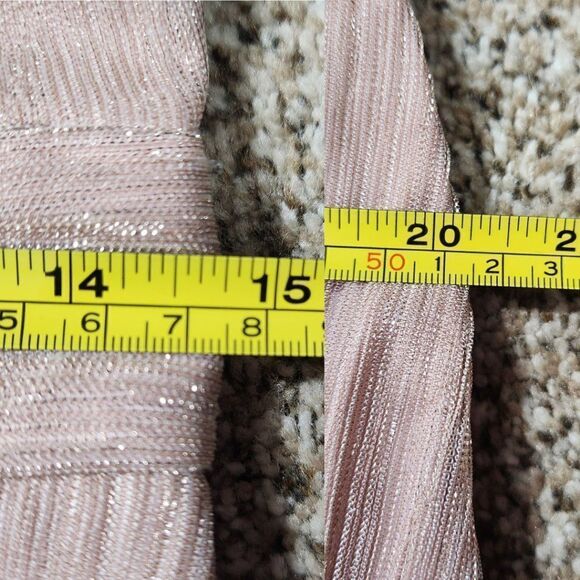 Betsy & Adam Metallic Evening Gown Size 8 - Picture 13 of 16